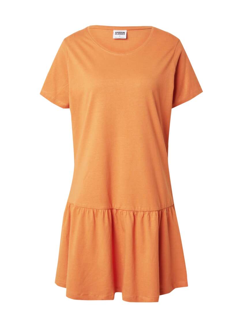 Abito Corto Estivo da Donna a T-Shirt con Volant sull'Orlo - Urban Classic
